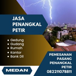Jasa Penangkal Petir Medan 082211078811
