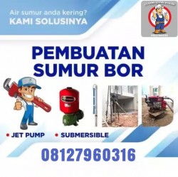 Jasa Pengeboran Sumur Dalam & Dangkal Di Tanggamus Lampung