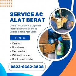 Service AC Alat Berat Bengkayang 082366623838