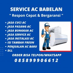 Service Ac Babelan Bekasi 085899906612