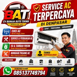 Service AC Dauh Puri Kaja Denpasar
