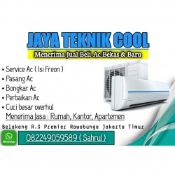 Service AC Jakarta Timur JAYA TEKNIK COOL