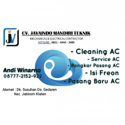 SERVICE AC KLATEN JAVAINDO TEKNIK