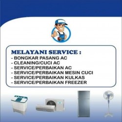 SERVICE AC KULKAS MESIN CUCI KUBU RAYA
