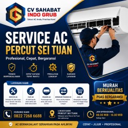 SERVICE AC LAUT DENDANG PERCUT SEI TUAN