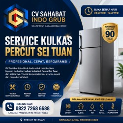 Service Kulkas Cinta Rakyat Percut Sei Tuan