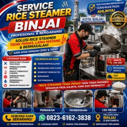 SERVICE RICE STEAMER BINJAI