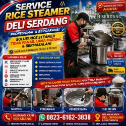 SERVICE RICE STEAMER DELI SERDANG