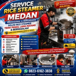 SERVICE RICE STEAMER MEDAN