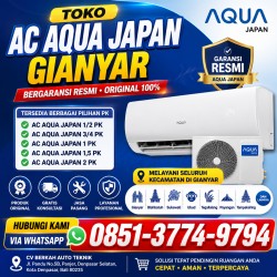 Toko AC Aqua Japan Gianyar