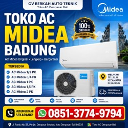 Toko AC Midea Badung Bali