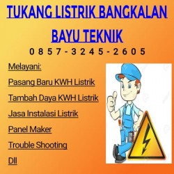 TUKANG LISTRIK PANGGILAN BANGKALAN 085732452605