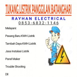 TUKANG LISTRIK PANGGILAN BATANGHARI | RAYHAN ELECTRICAL