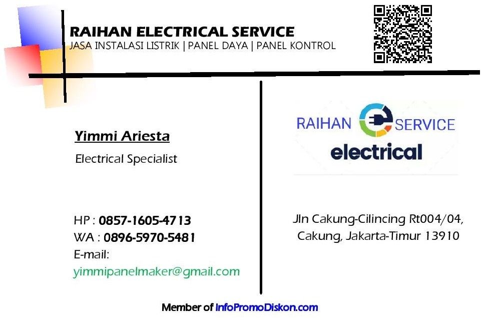 Tukang Listrik Jakarta Timur Raihan Electrical Service