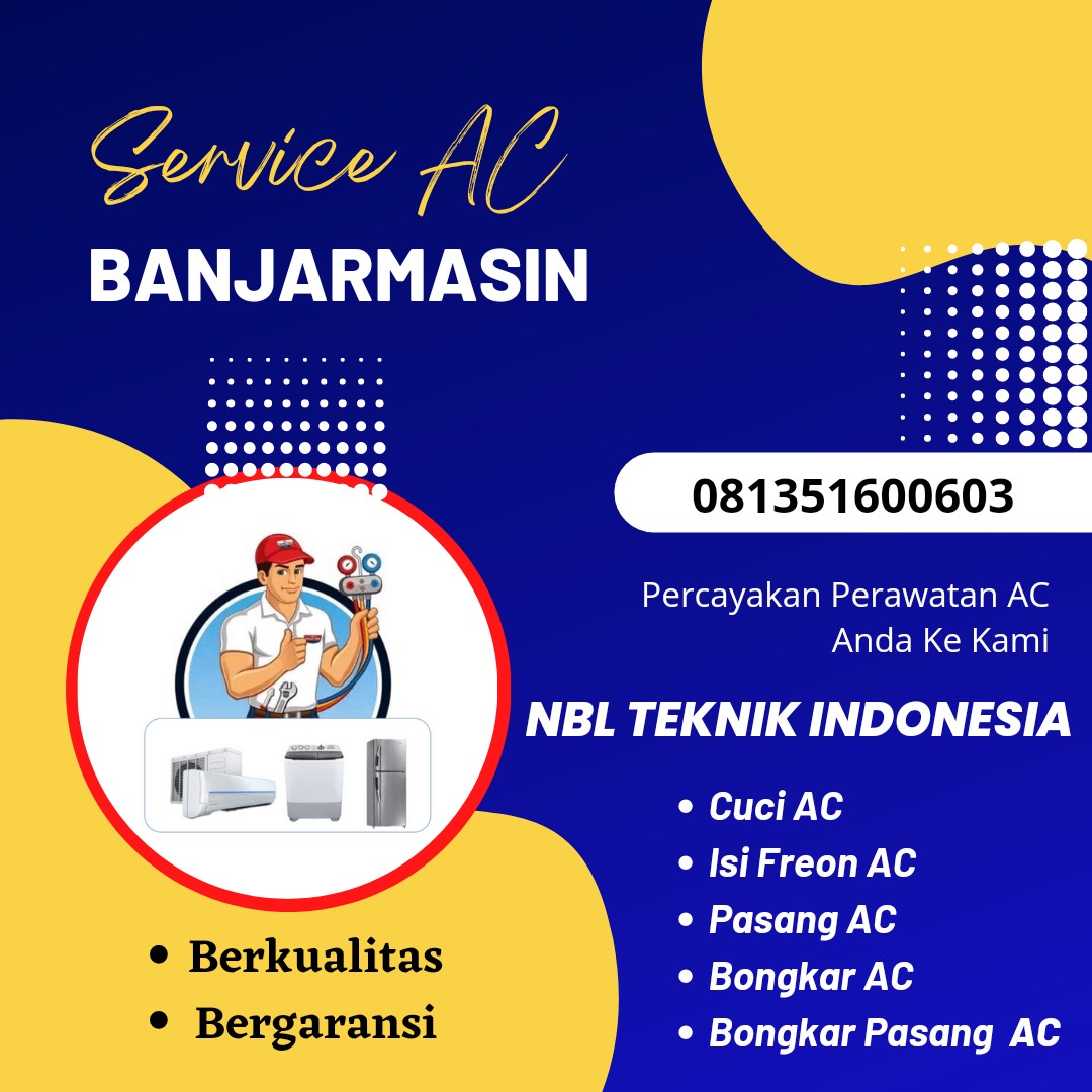 SERVICE AC BANJARMASIN 081351600603