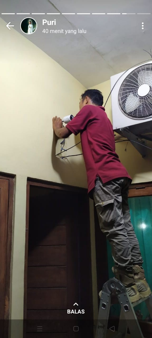 SERVICE AC KLUNGKUNG BALI IT HOSPITAL